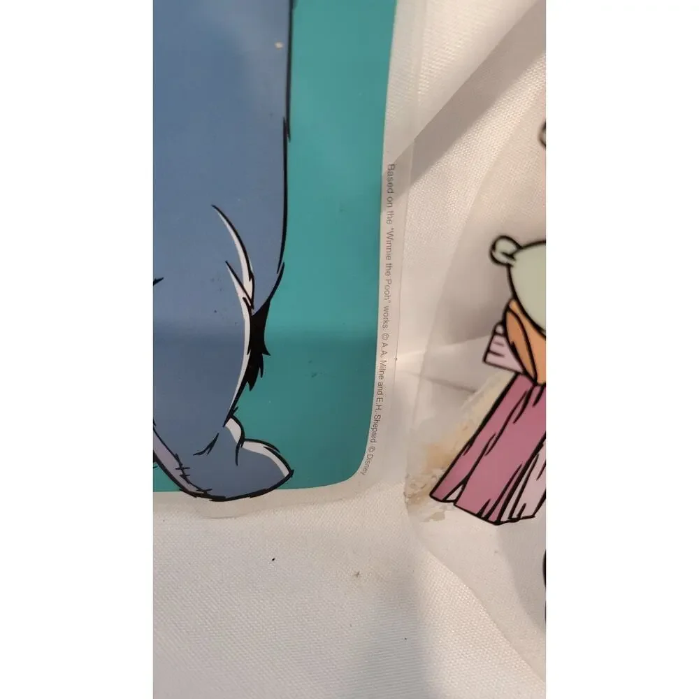 Vintage Disney Winnie the Pooh Color Clings Window Clings Lot of 7 Pooh...